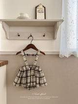 Miserable check bloomer skirt