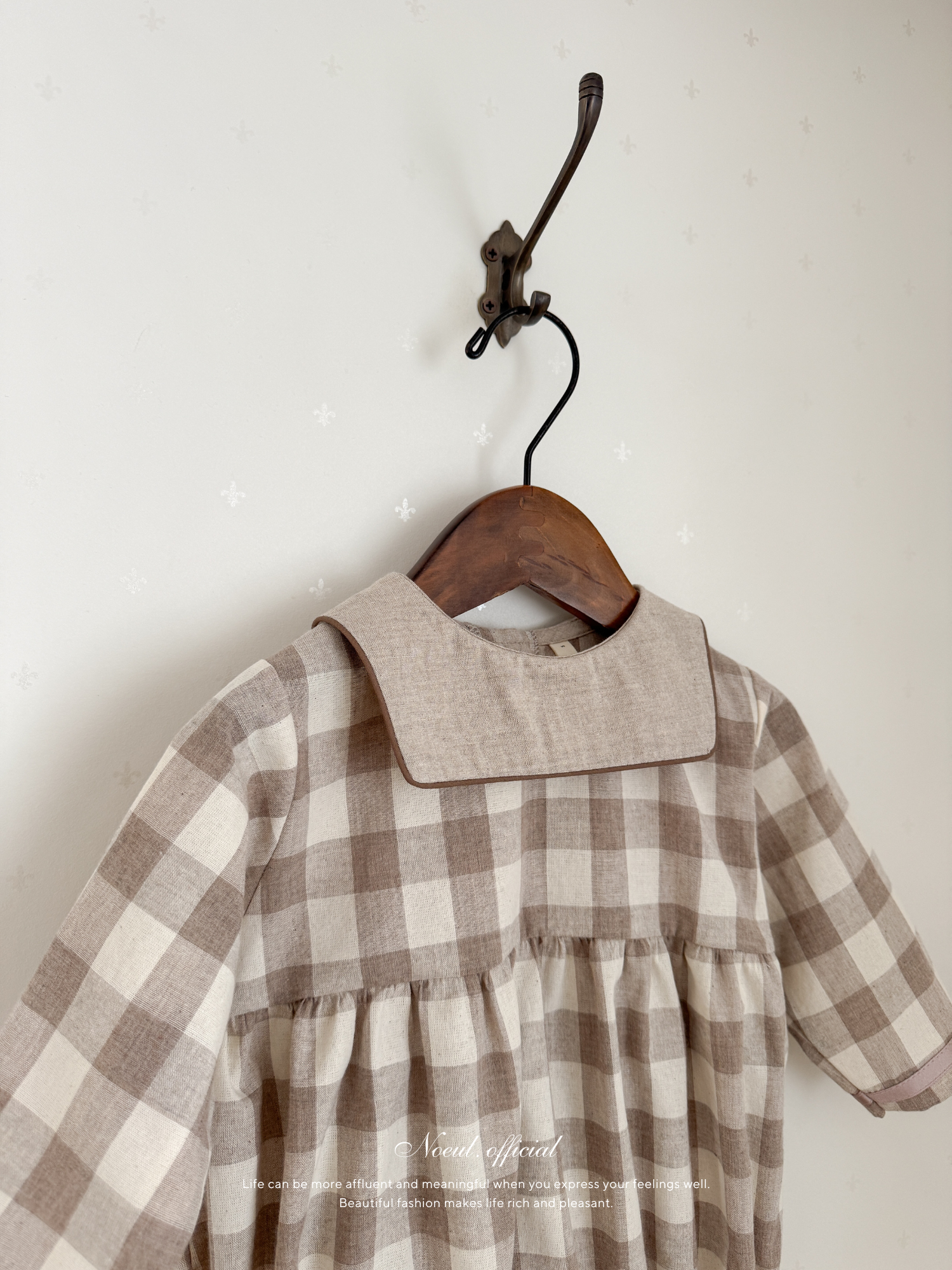 Bonbon check rompers