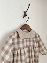 Bonbon check rompers