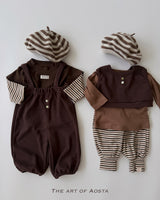 ［Aosta］Star Candy Overalls