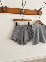 Romantic ribbon frill set