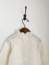 Flora tuck blouse