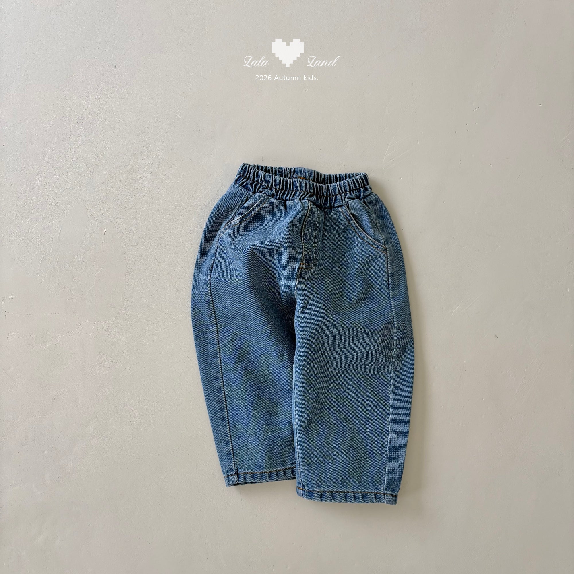 ［Lala land］Wide curveed pants