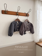 Odd check jacket