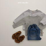 ［aou studio］Joy stripe mellow tops