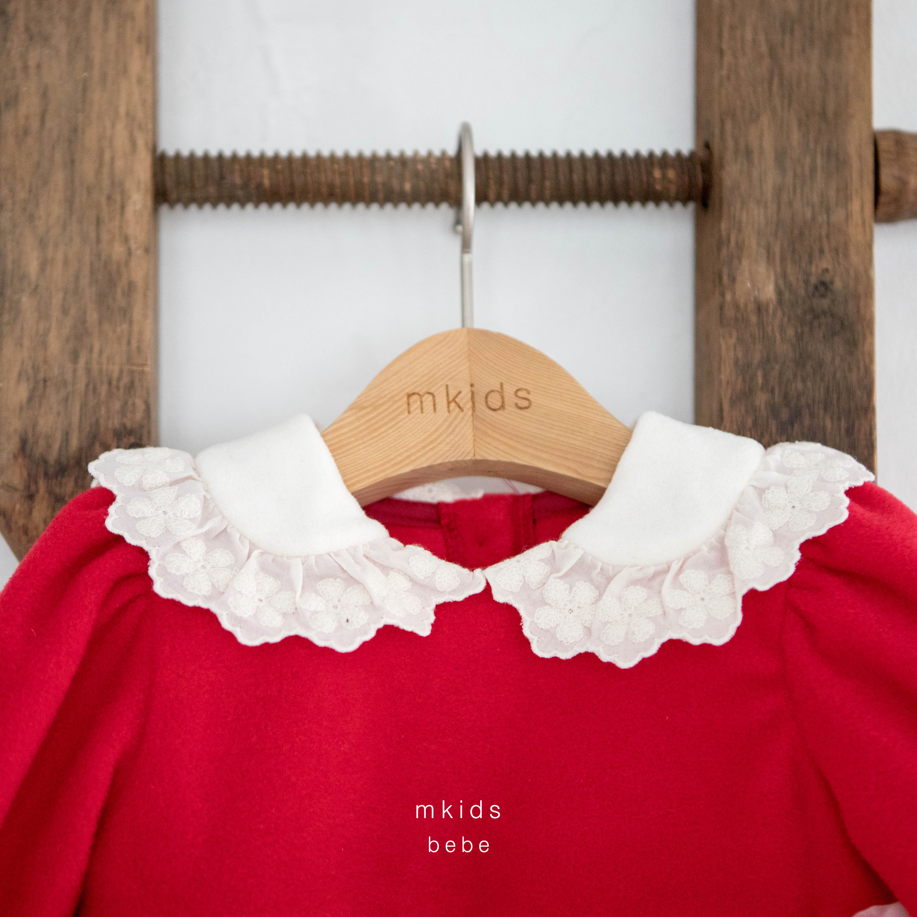 ［mkids］Pure fleece rompers