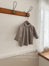 Tonny check blouse