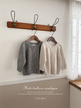 Robe balloon cardigan