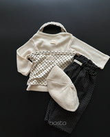 ［Aosta］Milk Dot Pants