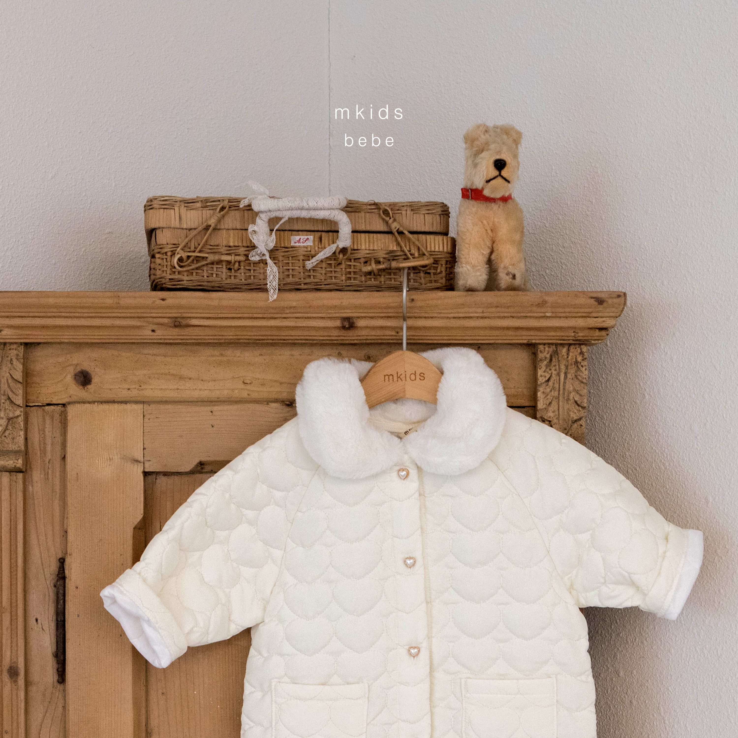 ［mkids］Love you quilting suit