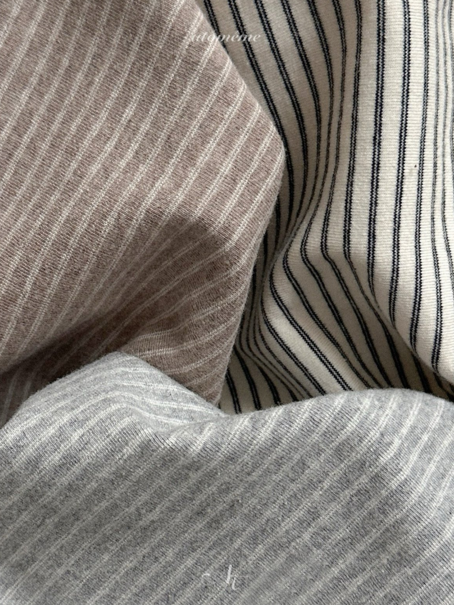 [atomeme] Iro Stripe Tee