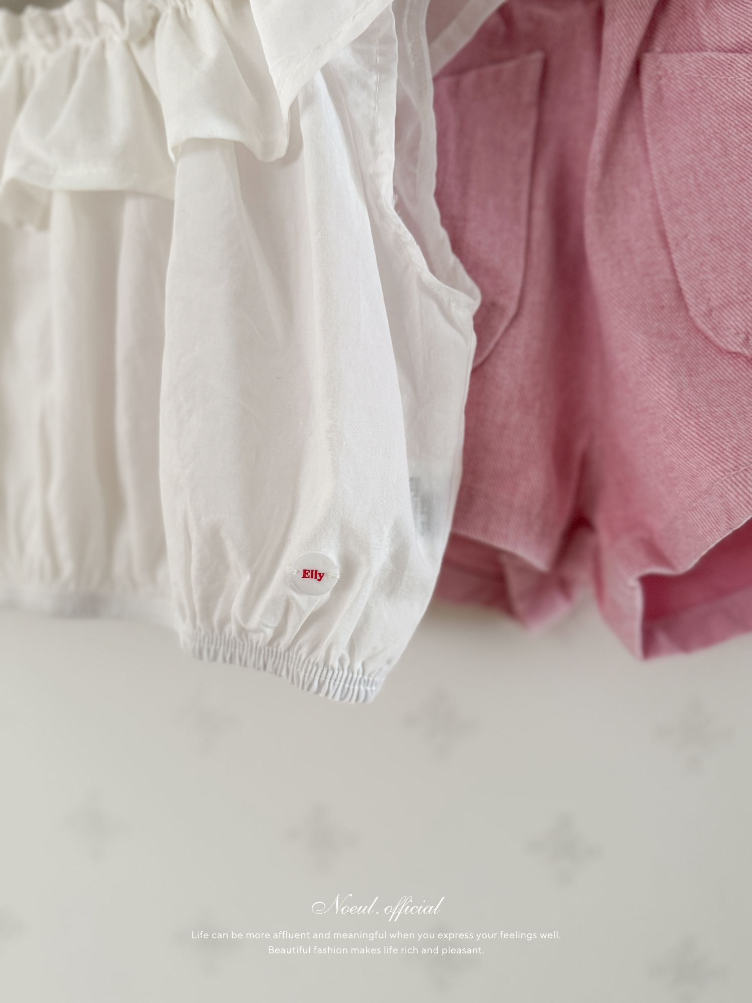 Blanche frill blouse