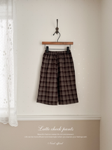 Latte check pants