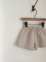 Mini check short pants