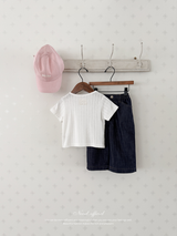 More eyelet tee