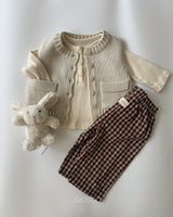 ［Aosta］Butter Button Tee