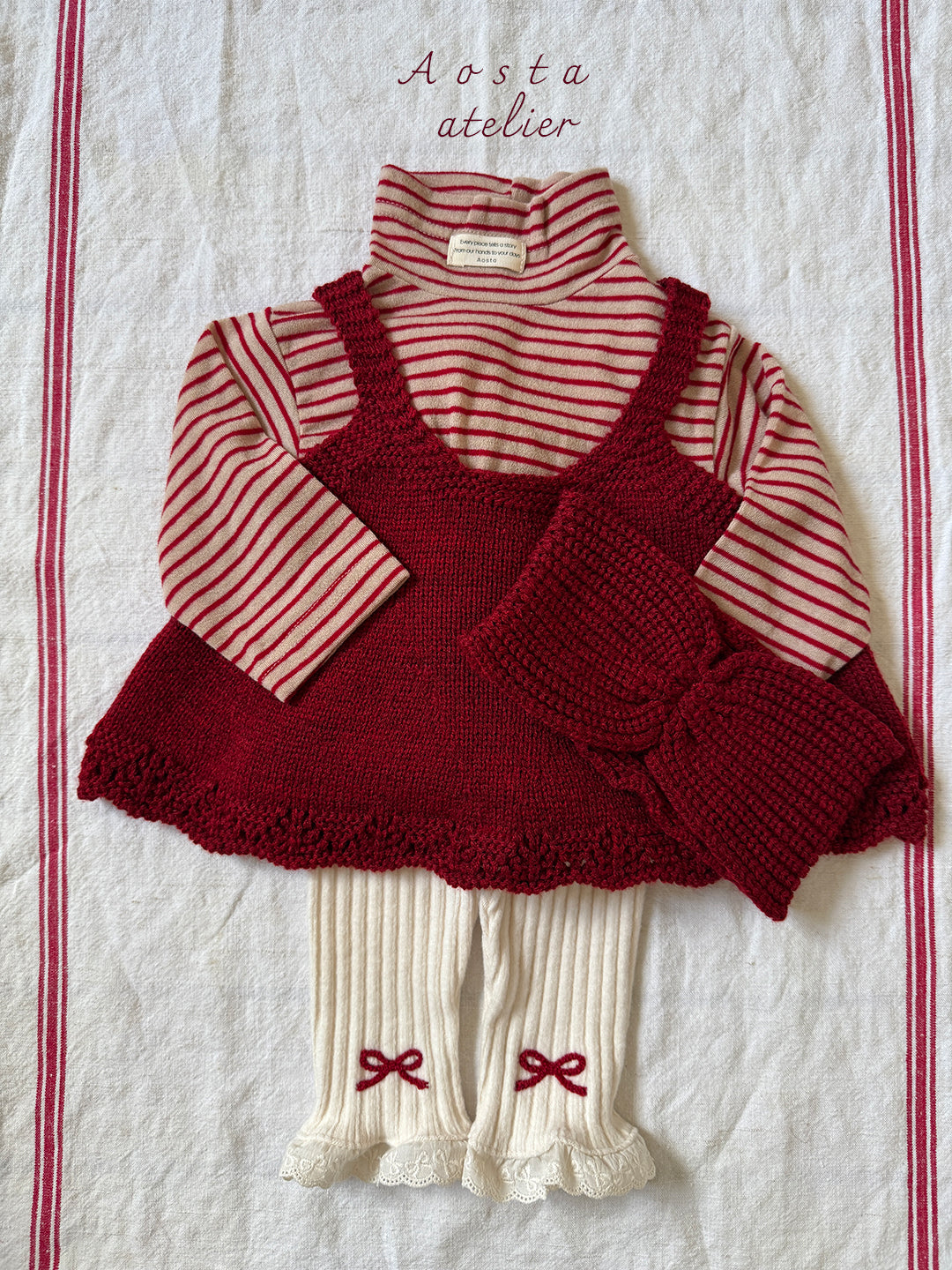 ［Aosta］Knit hairband