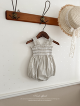 Lilly smock rompers