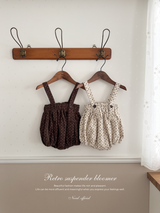 Retro suspender bloomer