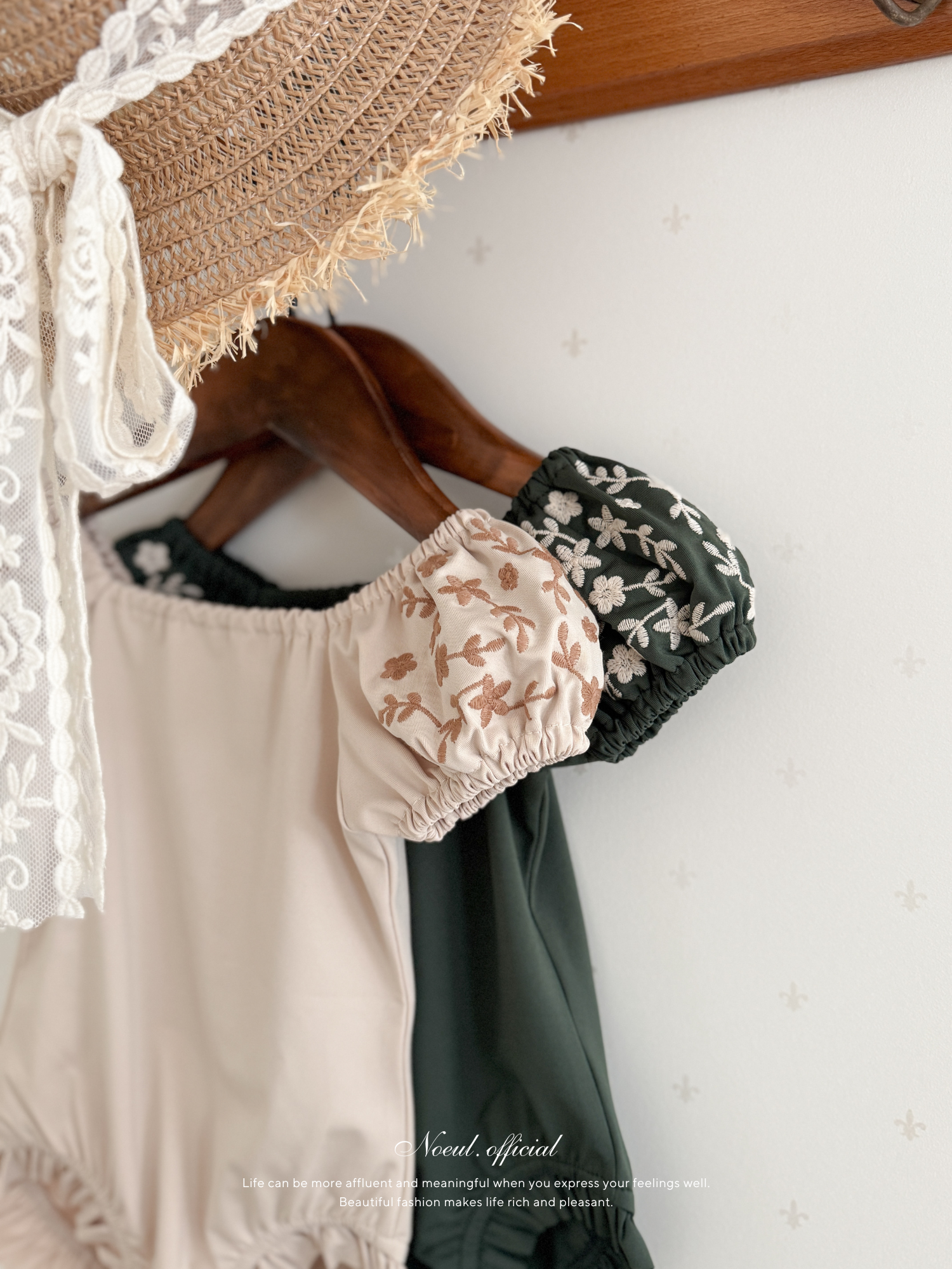 Coco embroidery swimwear