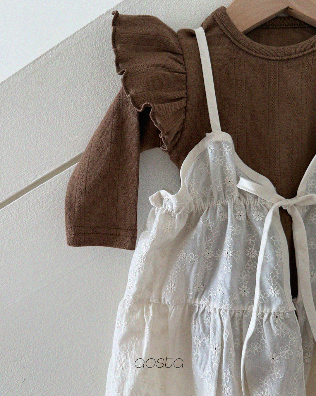 ［Aosta］Angel Frill Tee