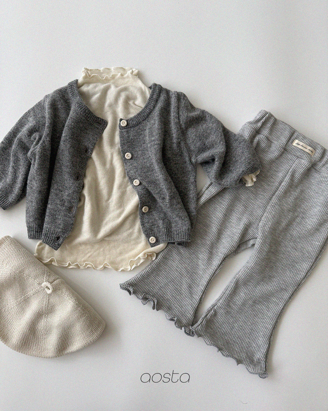 ［Aosta］Soft Mellow Tee