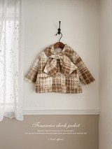 Financier check jacket