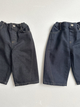 [atomeme] No-fade Curved Denim