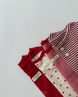 ［Aosta］Dot Raglan Tee