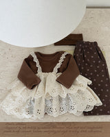 ［Aosta］Lace Cancan Blouse