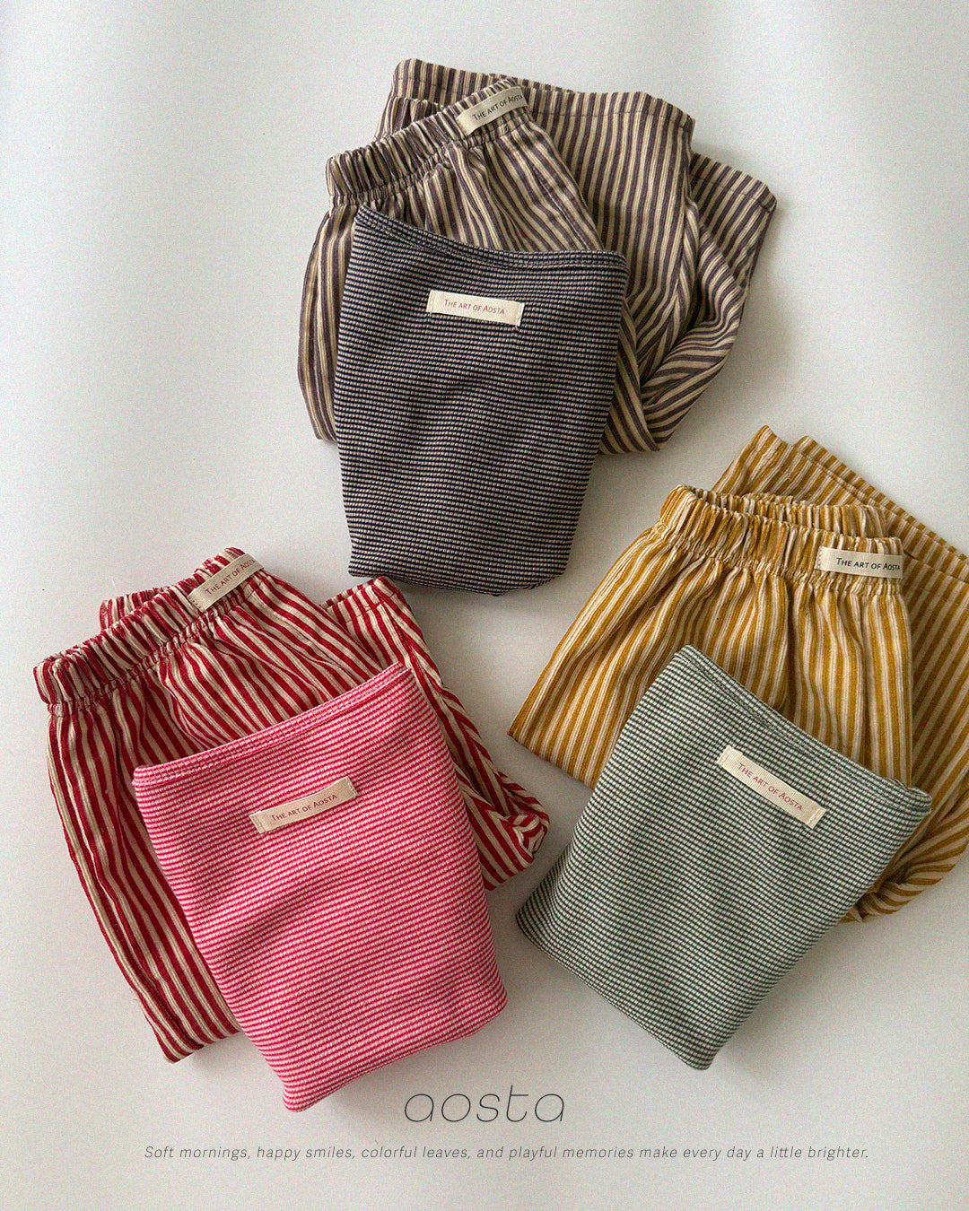 ［Aosta］Boat Neck Tee