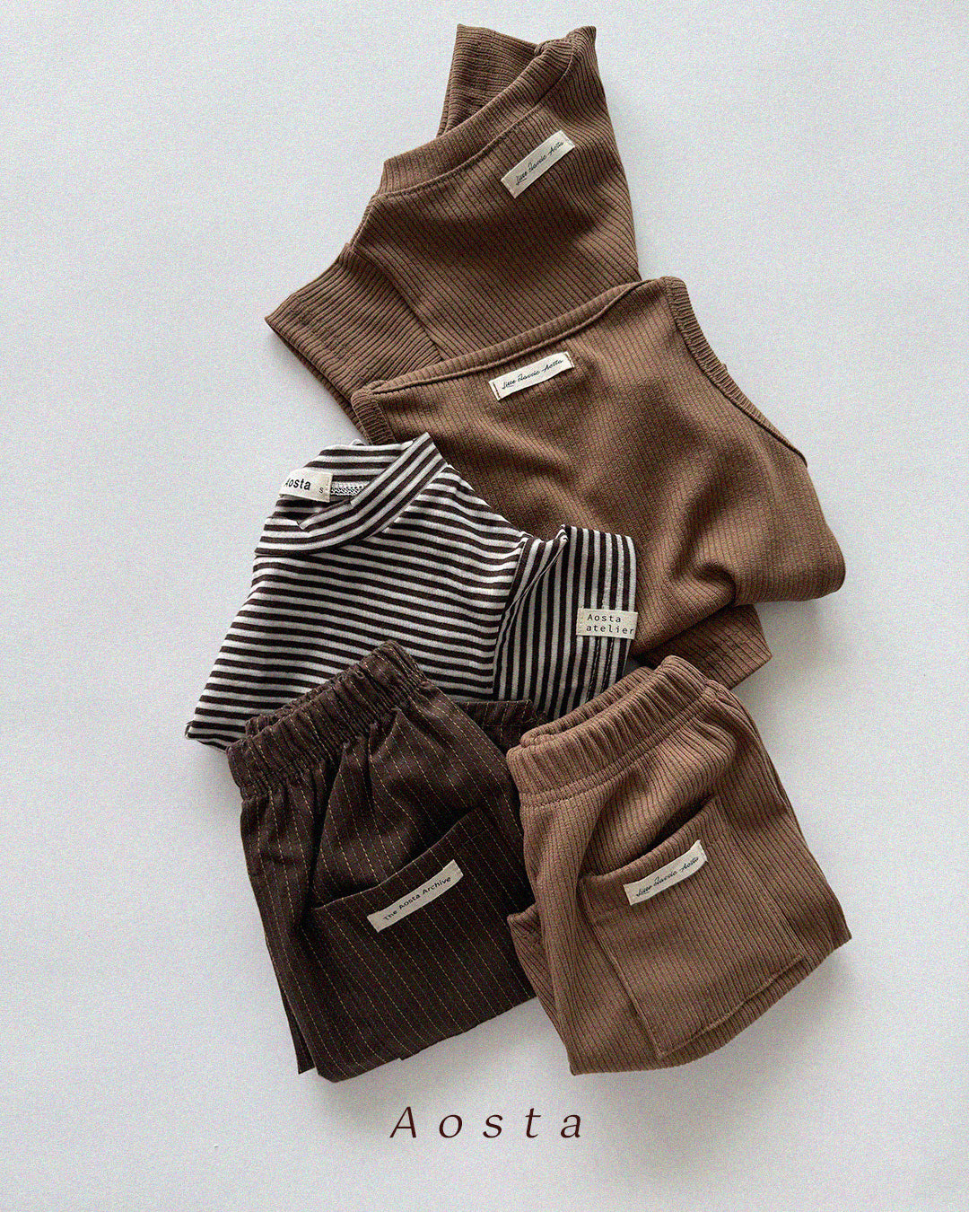 ［Aosta］Fe river pants