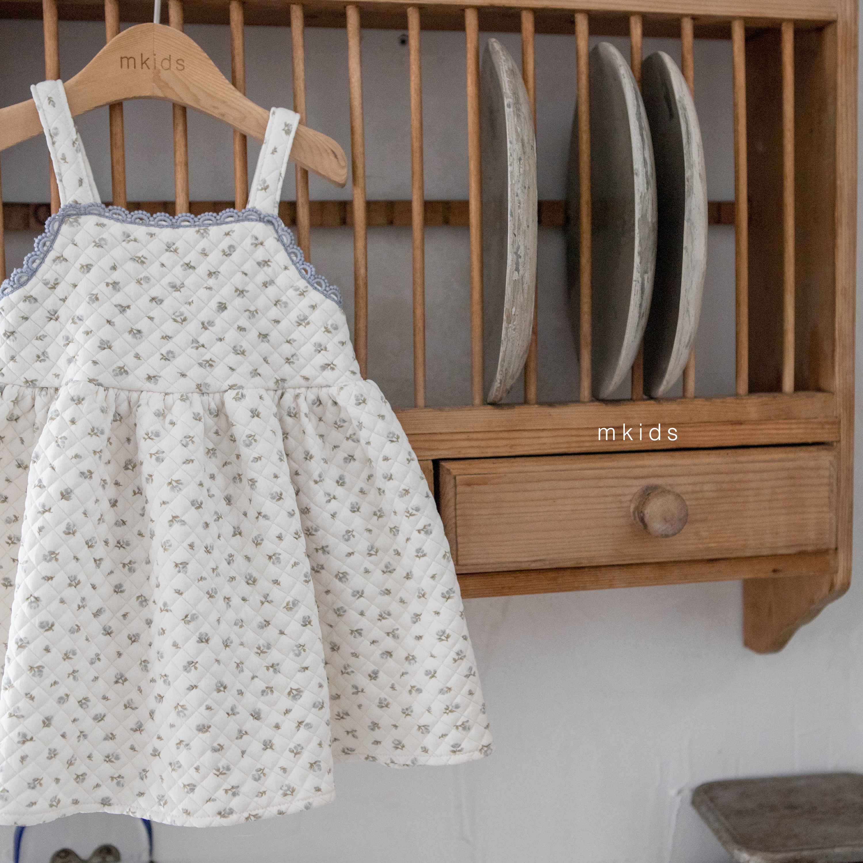 ［mkids］Dia quilting one-piece