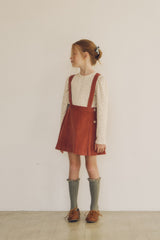 ［inné］Rose Pleats skirt