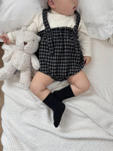 Naive check suspender bloomer