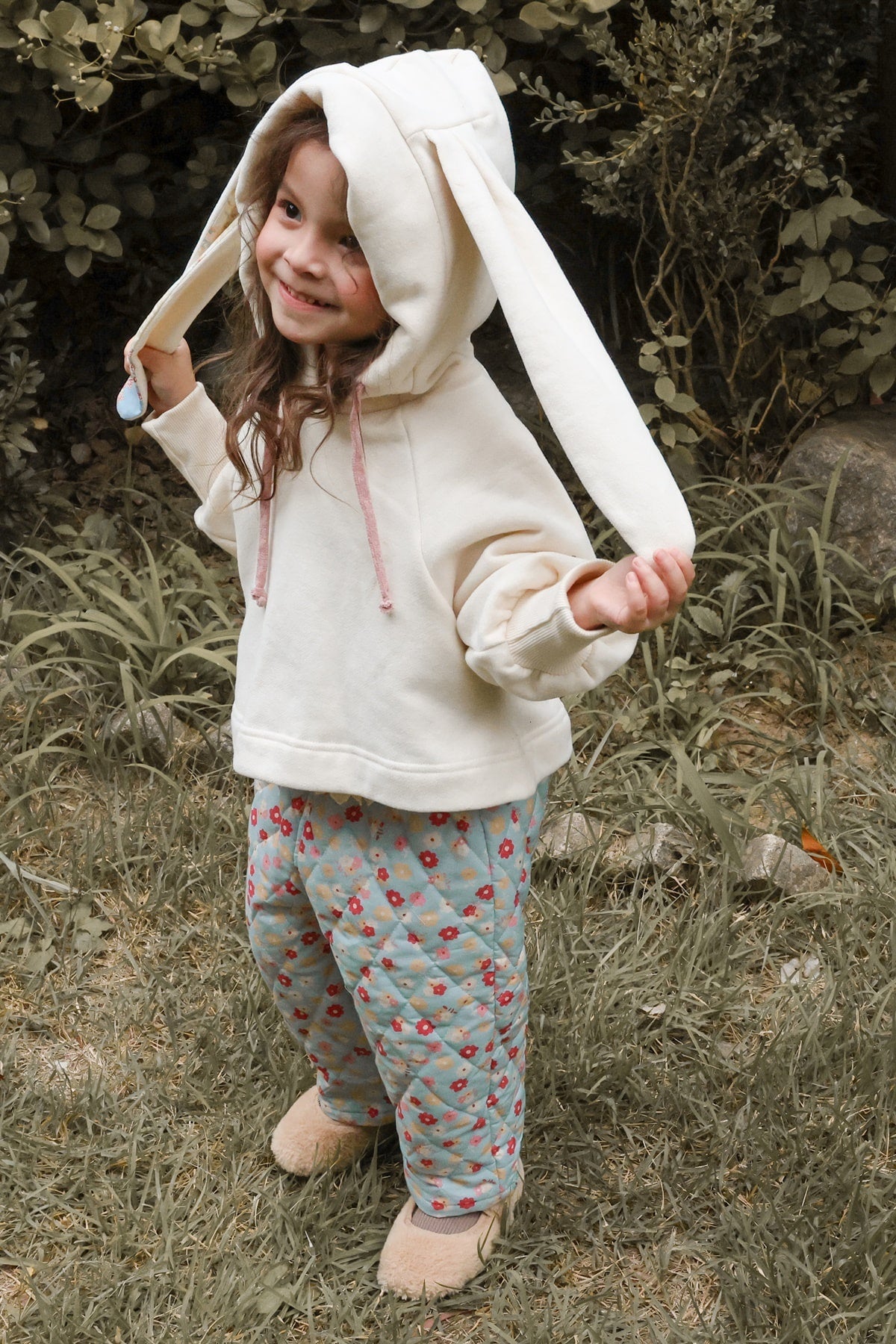 [FLO] Daisy quilting pants
