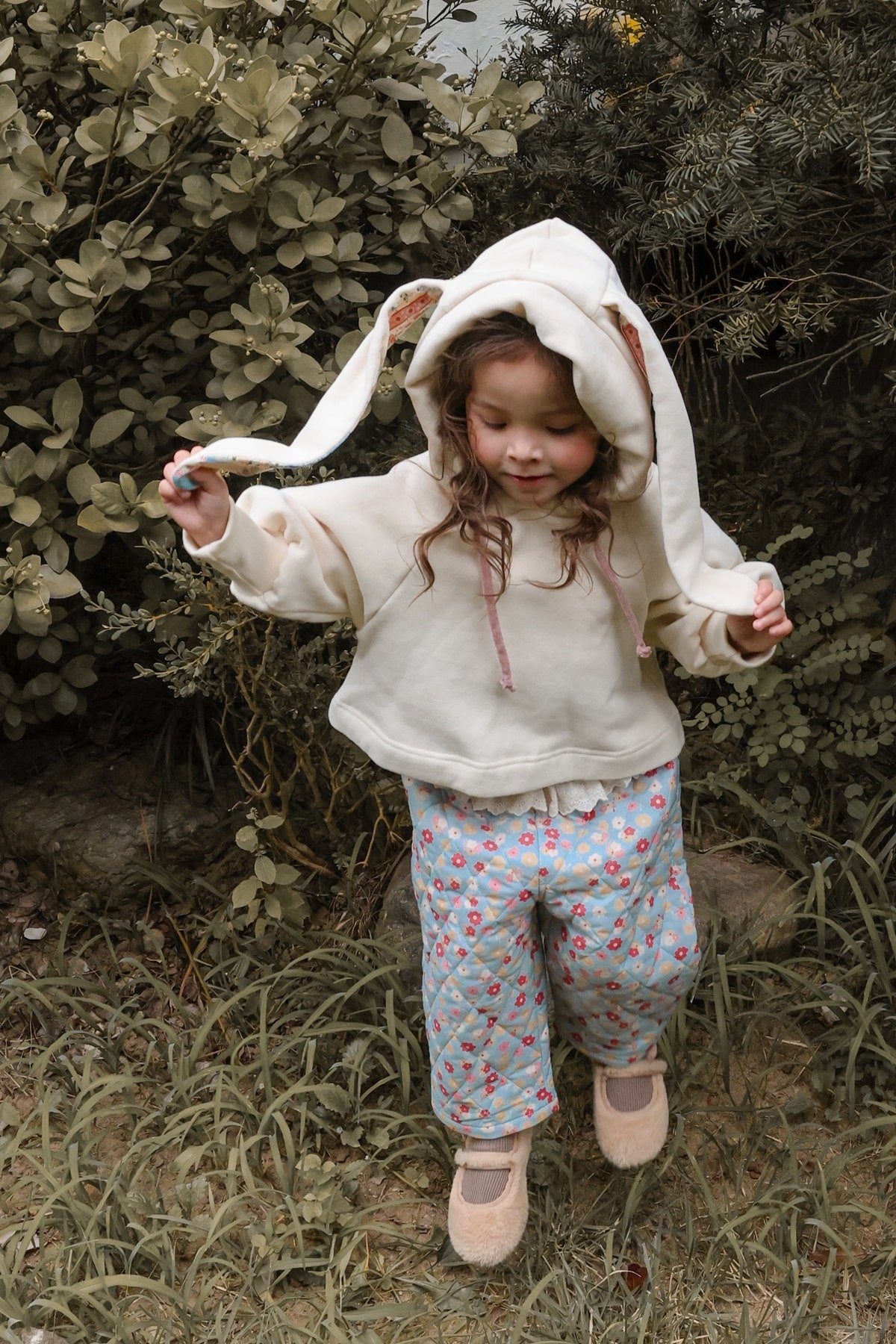 [FLO] Daisy quilting pants