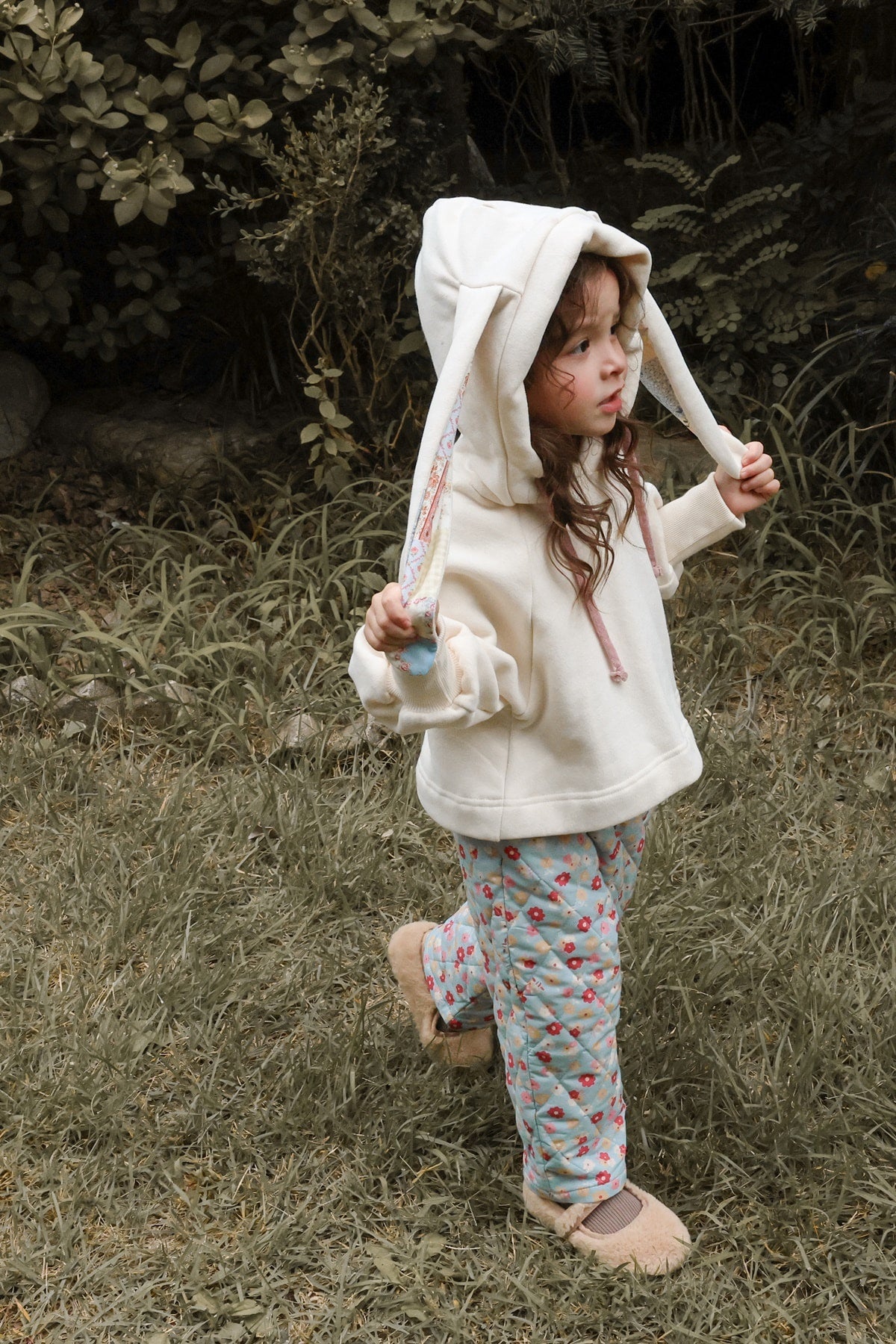 [FLO] Daisy quilting pants