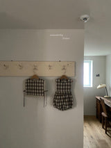 ［Anne shirley］Jaine rompers (check)