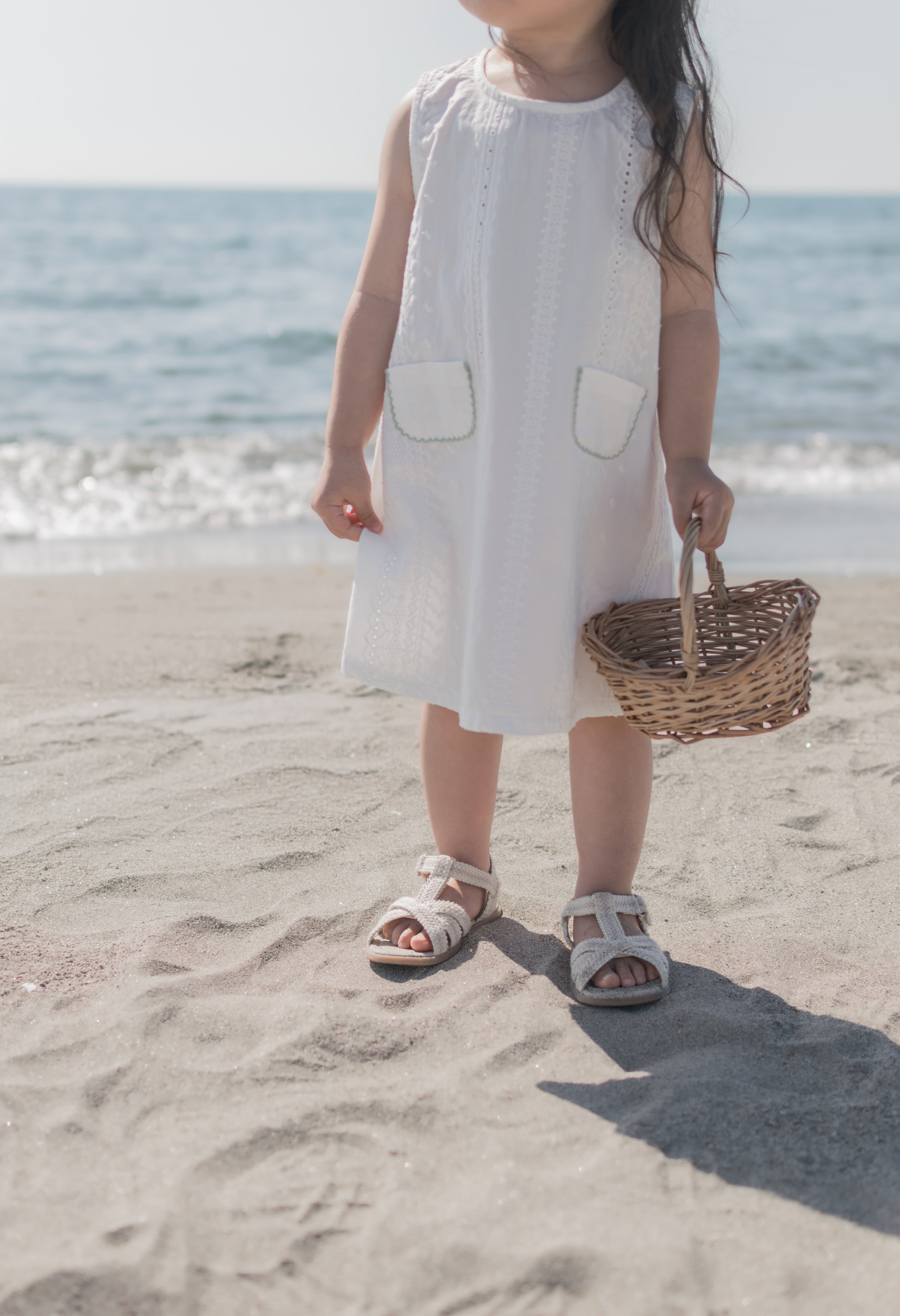 Lace pocket one-piece