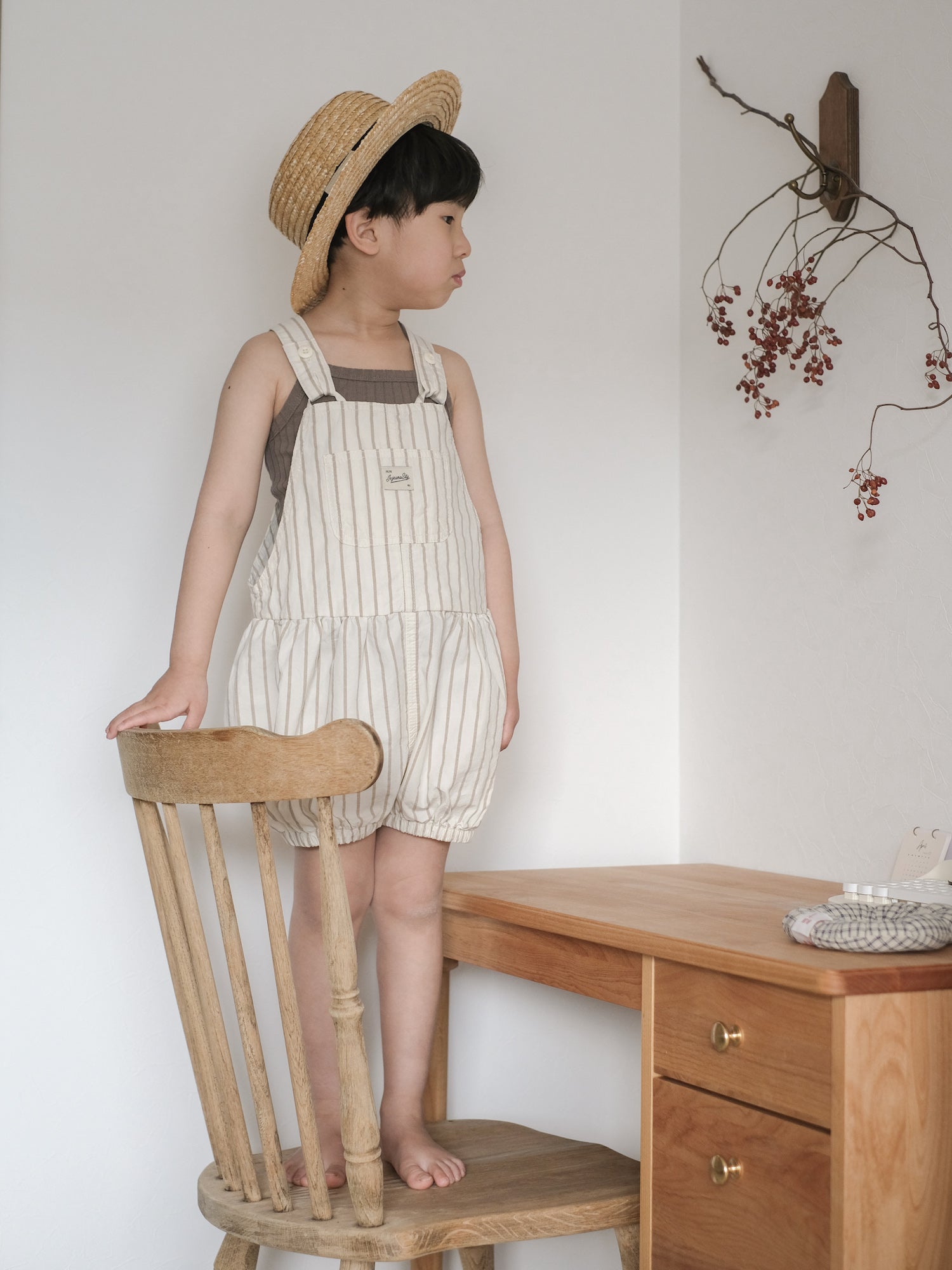Bloom berry overalls
