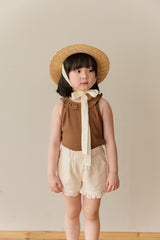 ［mon Atelier］Matcha & Choco camisole