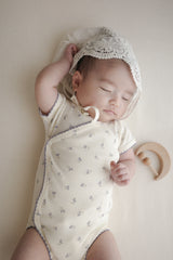 Ail flower newborn rompers