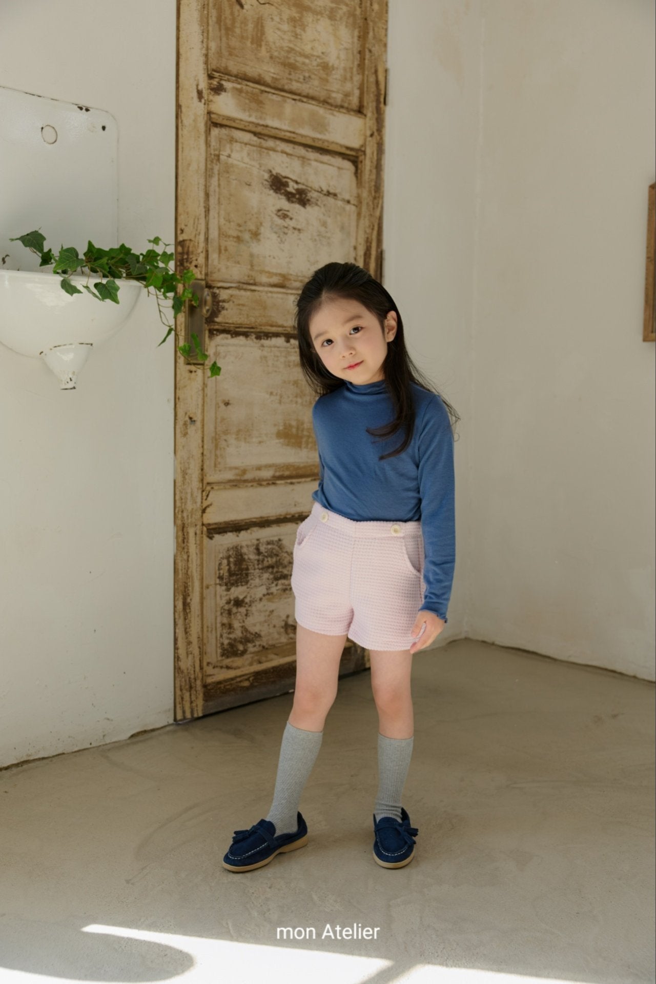 ［mon Atelier］Vivid short pants