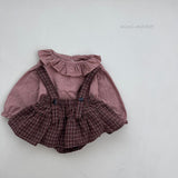 ［mimi market］Snow ruffle blouse