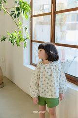［mon Atelier］Blossom blouse