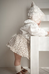Leaf frill cancan skirt