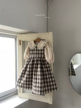 ［Anne shirley］Jaine one-piece (check)