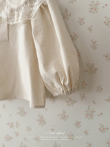 Anne collar blouse (cream)