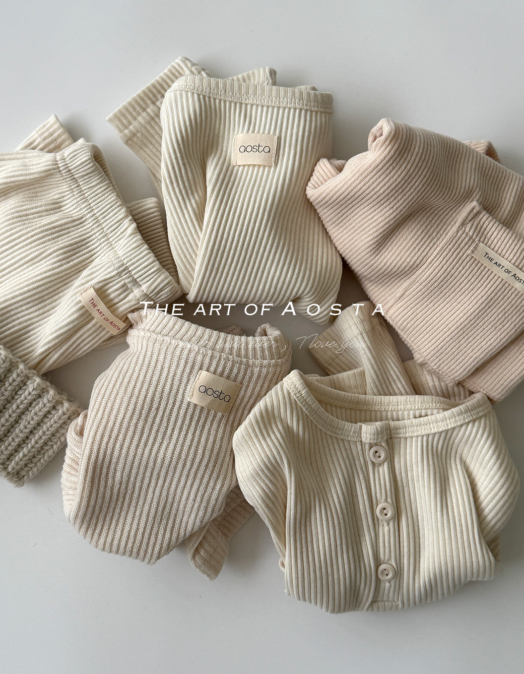 ［Aosta］Butter Button Tee